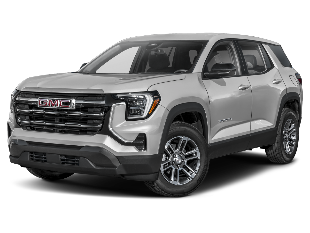 2025 GMC Terrain Elevation in Volcanic Red Tintcoat — front three-quarter view