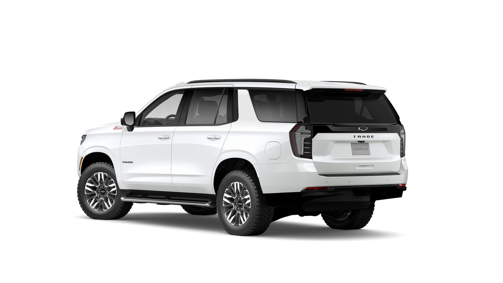 2026 Chevrolet Tahoe — rear three-quarter view